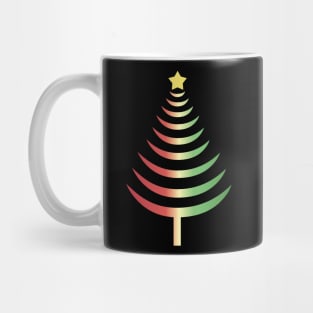 Shimmery shiny xmas tree Mug